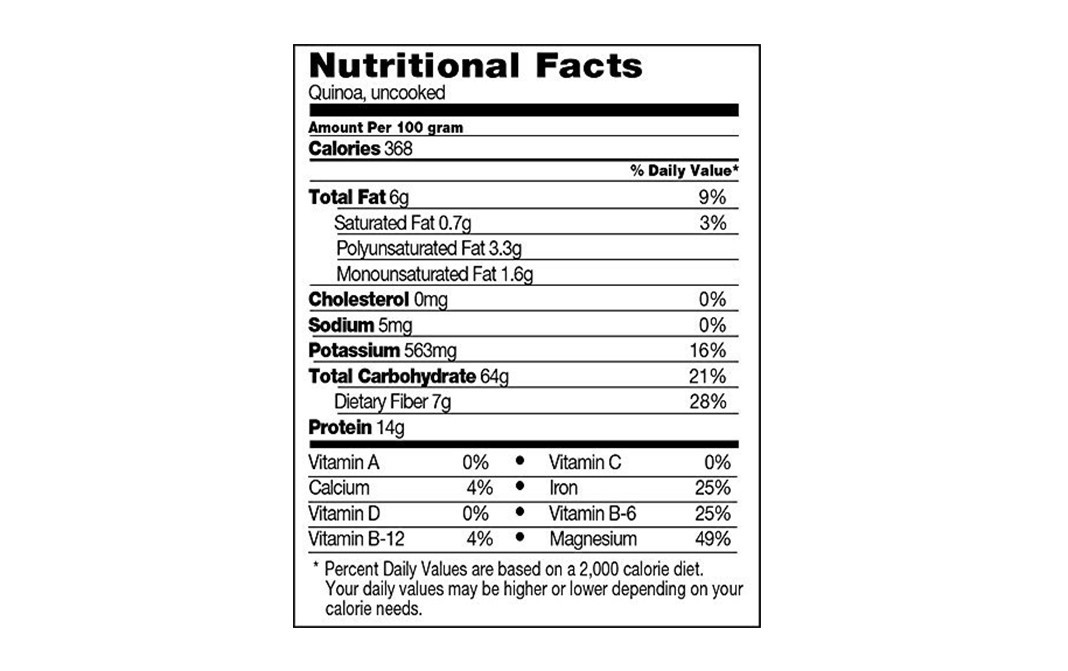 Proagri White Quinoa    Tin  500 grams